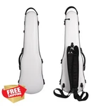 Wuqimusc White 4/4 Carbon Fiber Violin Hard Case Flight. Fixed Price $189.00.