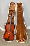 Glaesel V130E 4/4 Violin; Stradivarius Copy W/ Bow & Hard Case. Fixed Price $150.00.