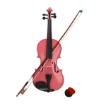 4/4 Size Pink Student Beginner Acoustic Violin Fiddle Case+ Bow Rosin. Fixed Price $39.99.