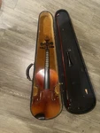 Vintage Copy Of Antonius Stradivarius Cremonensis Faciebat Anno 17 Violin German. Fixed Price $150.00.