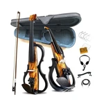 Premium Carbon Fiber Electric Violin Full Size 4/4,PROFESSIONAL Viol.... Fixed Price $168.77.