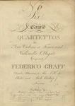 Friedrich Hartmann Graf / Six Grand Quartettos For Two Violins Tenor 1780. Fixed Price $575.00.