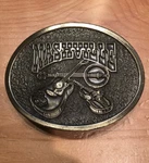 Nashville Guitar Violin Banjo Belt Buckle. Fixed Price $18.00.