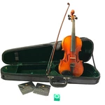 Suzuki Violin 3/4 220 1990 Erich Steiner Bow, Cecilio Strings, Rosin, Plush Case. Fixed Price $24.99.