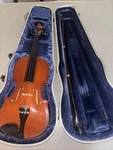Bausch Violin With Glasser Bow And Case Vintage. Fixed Price $164.95.