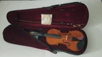 Mendini 3/4 MV200 Solid Wood Natural Varnish Violin With Hard Case Shoulder. Fixed Price $40.00.