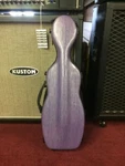 West Coast Strings Violin Fiberglass Pro Case 4/4 Brushed Purple New VF11. Fixed Price $260.00.