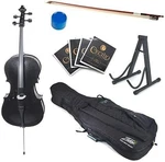 Mendini By Cecilio - Musical Instrument Cellos Kit, Full Size Black. Fixed Price $209.99.