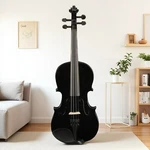 3/4 Size Beginner Acoustic Violin Set - Black Case Bow Rosin Student. Fixed Price $62.99.