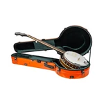 Crossrock Fiberglass Banjo Case Fits 5-STRING Resonator Styles-tsa Lock-orange. Fixed Price $389.99.