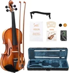 Glarry Violin 4/4 Full Set For Kids - Solidwood Fiddle With Tuner Bow Case Rest. Fixed Price $94.99.