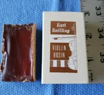 Vintage Violin Rosin Cork Karl Knilling W/ Original Box Musical Instrument. Fixed Price $7.50.