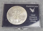 2000 American Eagle Liberty 1 Ounce Silver Coin God We Trust Case. Fixed Price $89.42.