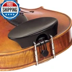 Flat Flesch Ebony Violin Chinrest 4/4 Size Standard Bracket JSI-1187. Fixed Price $42.26.