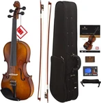 Cecilio Violin With D'addario Prelude Strings, 1/2-SIZE Natural Varnish-. Fixed Price $52.99.