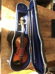 Palatino Violin Model VN-350 3/4 With Bow And Carrying Case Shoulder Rest. Fixed Price $122.00.