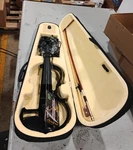 4/4 Full Size Silent Electric Violin, Ebony Fittings, Case And Bow For Students. Fixed Price $29.99.