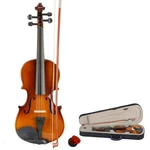 New 3/4 Acoustic Violin With Case Bow Rosin Natural Color. Fixed Price $74.06.