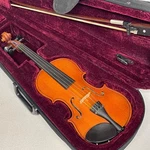 Gliga Genial Fecit Anno 1/4 Size Violin - With Bow & Case. Fixed Price $359.24.