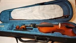 Mendini By Cecilio MA350 1/2 Acoustic Violin With Case & Bow. Fixed Price $50.00.