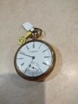 Private Label Waltham Antique Pocket Watch With Second Hand Gold Filled Case. Fixed Price $279.00.