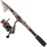 Gift-ready Carbon Fiber Fishing Rod & Reel Set Ideal For Anglers Of All Levels. Fixed Price $56.69.