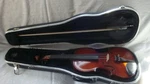 Lidl Czech Model 3/10 Size 36CM #14864 Violin W/ Case & Glasser Ny Bow. Fixed Price $45.00.