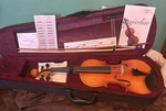 Phoenix Violin Kit For Beginners 4/4, Full Set With Case. Fixed Price $85.38.