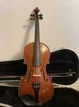 1984 Scherl & Roth 4/4 Model 30C Strad Violin With Glasser Bow Mts Hard Case. Fixed Price $275.00.