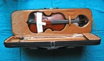 Violin New, Borg 4/4 Student MCV41 With Case. Fixed Price $70.00.