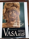Origina 1962 Poster The Warship Vasa 1628 Stockholm Sweden 24.75X39 Bauer. Fixed Price $89.99.