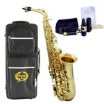 Intermediate Alto Saxophone W/case Accessories And Mouthpiece Legacy AS1000-II. Fixed Price $799.99.