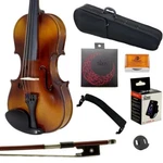 1/2 Solid Wood Student Violin Case/bow/rosin/string/tuner/mute/shoulder Rest. Fixed Price $89.99.