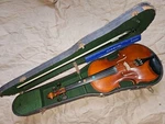 Vintage Mozart By Meisel Size 3/4 Violin With Case Bow. 1974. Very Good Cond. Fixed Price $199.00.