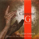 Cannone Soloist Violin String - Silver/synthetic: Medium. Fixed Price $37.20.