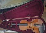 Hofner Alfred 4/4 Acoustic 4-STRING Violin Fine Tuner Chinrest Bow Case. Fixed Price $107.50.