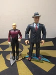 Lot Of 2: Star Trek The Next Generation - Captain Jean Luc Picard & Dixon Hill. Fixed Price $14.99.