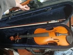 Franz Hoffman Danube Beginner 4/4 Violin W/bow, Case, Accessories. Fixed Price $200.00.