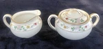 Noritake Sugar & Cream Dish Nippon 1914 -1921 Hand Painted Gold Japan Antique. Fixed Price $16.97.