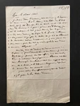 1846 French Archbishop Jean Paul Gaston De Pins Lyon Docteur Labore Paris. Fixed Price $208.21.