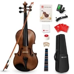 Vangoa VA-400S 4/4 Solid Wood Acoustic Violin Beginner Set. Fixed Price $179.99.