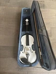 Cecilio 4/4CVNAE-WHITE. Fixed Price $100.00.
