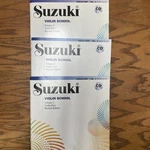 Alfred Suzuki Violin School Volumes 1 -3 With Cds. Fixed Price $45.00.
