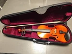 Kc Series Violin 4/4 With Krutz Sc Bow And Case. Fixed Price $380.00.