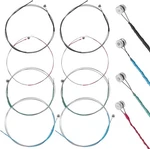 8 Pcs Violin Strings Full Set, Universal Carbon Steel Wound With Copper-p. Fixed Price $9.70.