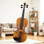 4/4 Full Size Solid Spruce Top Beginner Acoustic Violin Set - 2 Bows Matte Case. Fixed Price $126.99.