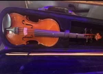 Franz Hoffmann Amadeus 3/4 Acoustic Violin Brown Varnish W/ Hard Case & Bow. Fixed Price $140.00.