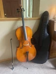 4/4 Eastman Strings Cello VC80 With Bag And Bow 2 Music Books. Fixed Price $800.00.