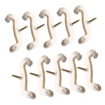 Pack Of 10 Plastic 4/4 Full Size Violin Fiddle Shoulder Rest Feet Pad Support. Fixed Price $7.82.