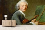3D Oil Painting Man Violin Wallpaper Mural Removable Self-adhesive 14. Fixed Price $161.66.